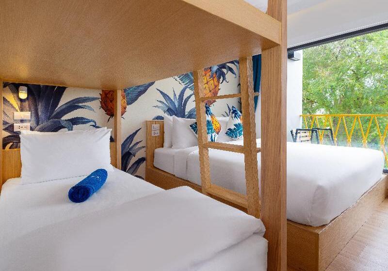 패밀리 룸, Lub D Koh Samui Chaweng Beach   Beachfront & Vibrant Social Vibe