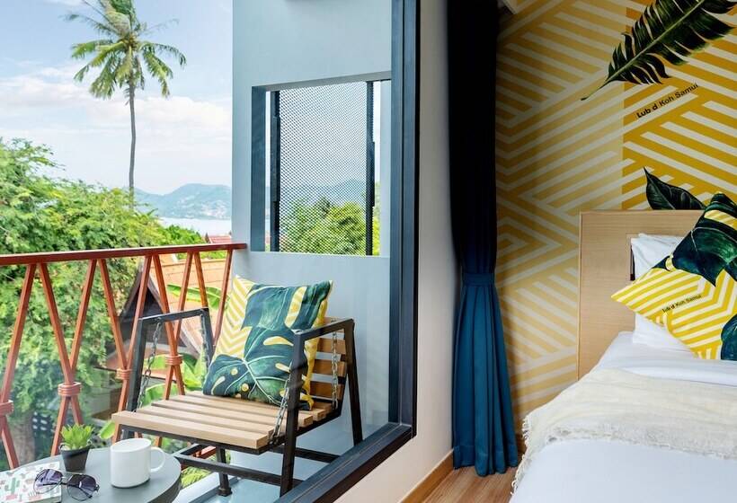 디럭스 룸 바다 전망, Lub D Koh Samui Chaweng Beach   Beachfront & Vibrant Social Vibe