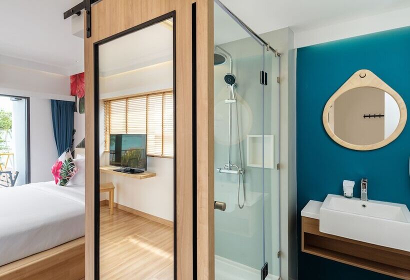 디럭스 룸 바다 전망, Lub D Koh Samui Chaweng Beach Beachfront & Vibrant Social Vibe