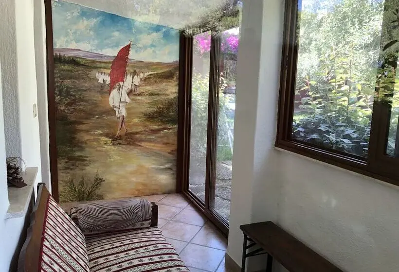 庭の見える１ベッドルームアパートメント, Residence Sa Pintadera