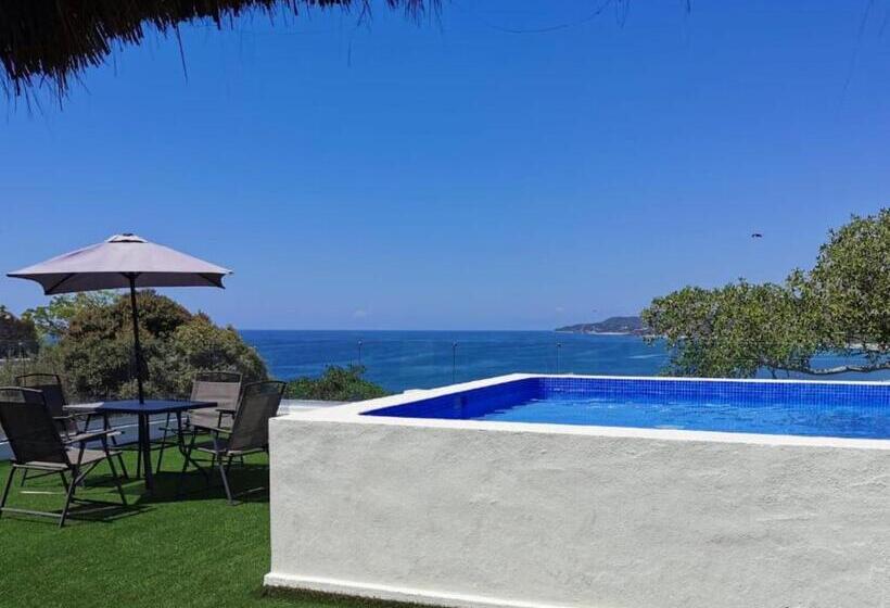 带1个卧室的带海景的公寓, Ysuri Sayulita