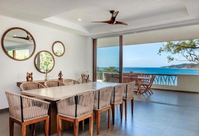 带1个卧室的带海景的公寓, Ysuri Sayulita