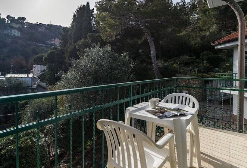 آپارتمان 1 خوابه با چشمانداز جانبی دریا, Residence Il Poggio