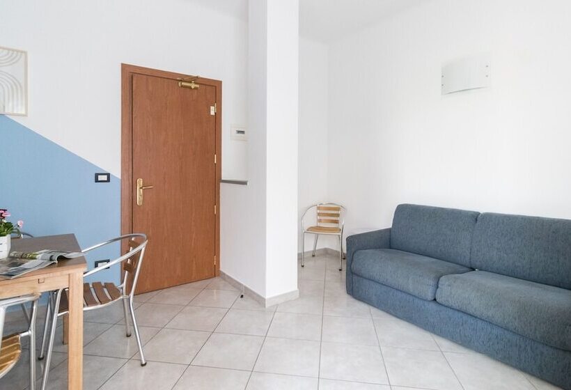 آپارتمان 1 خوابه با چشمانداز دریا, Residence Il Poggio