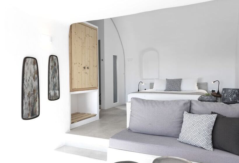 اتاق سوپریور با چشم‌انداز دریا, Elysian Santorini
