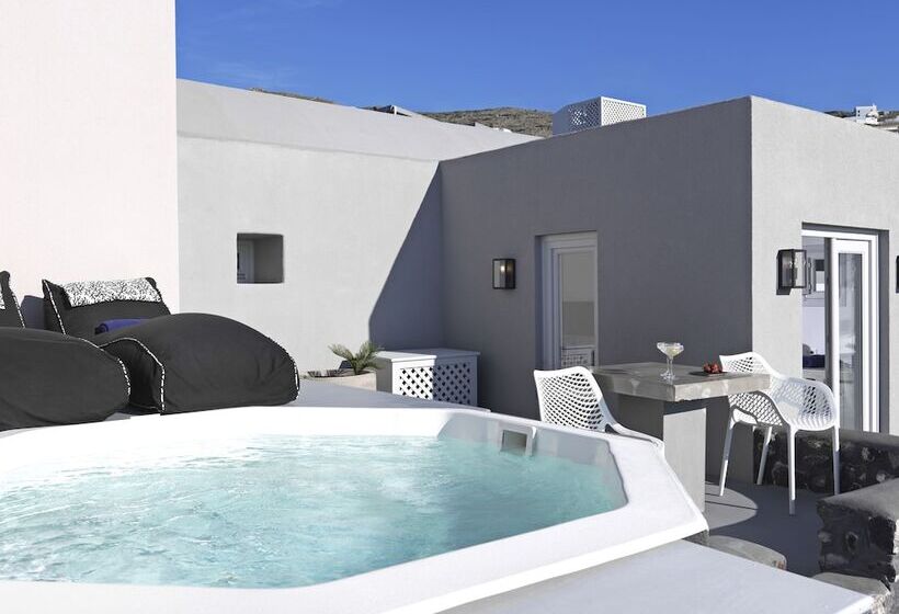 اتاق سوپریور با چشم‌انداز دریا, Elysian Santorini