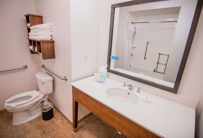 غرفة قياسية لذوى الاحتياجات الخاصة, Hampton Inn & Suites Teaneck Glenpointe