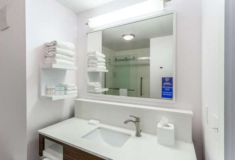 غرفة قياسية لذوى الاحتياجات الخاصة, Hampton Inn & Suites Teaneck Glenpointe