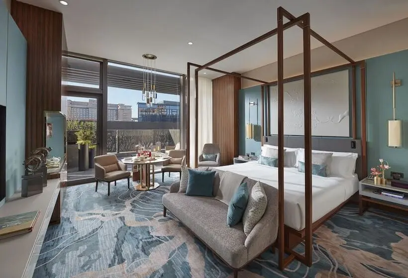 Standard-huone Terassi, Mandarin Oriental Wangfujing Beijing