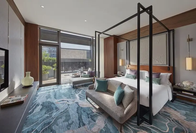 Suite with Terrace, Mandarin Oriental Wangfujing Beijing