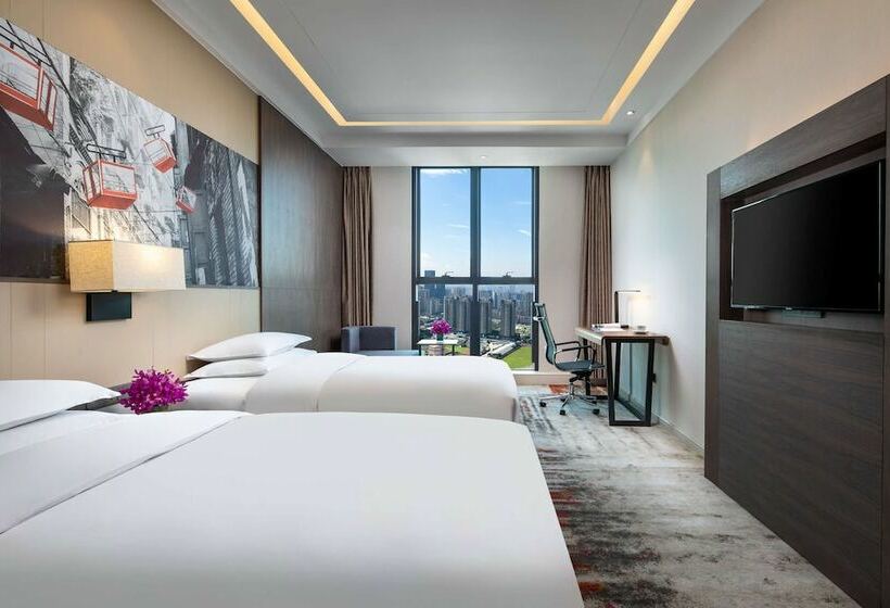 디럭스 룸, Ramada Encore Chongqing Yubei