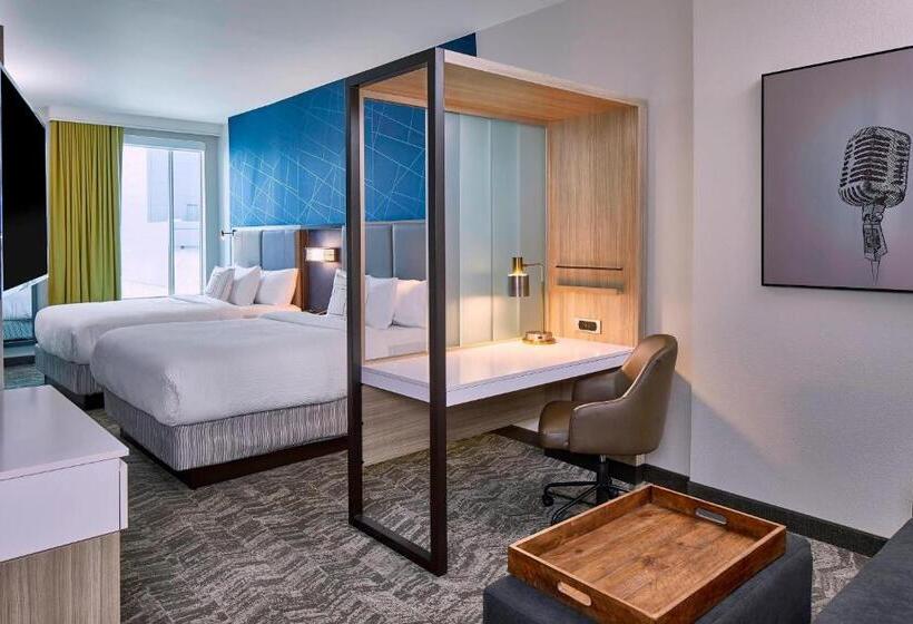 Suite Queen Bed, Springhill Suites by Marriott Nashville Downtown/Convention Center