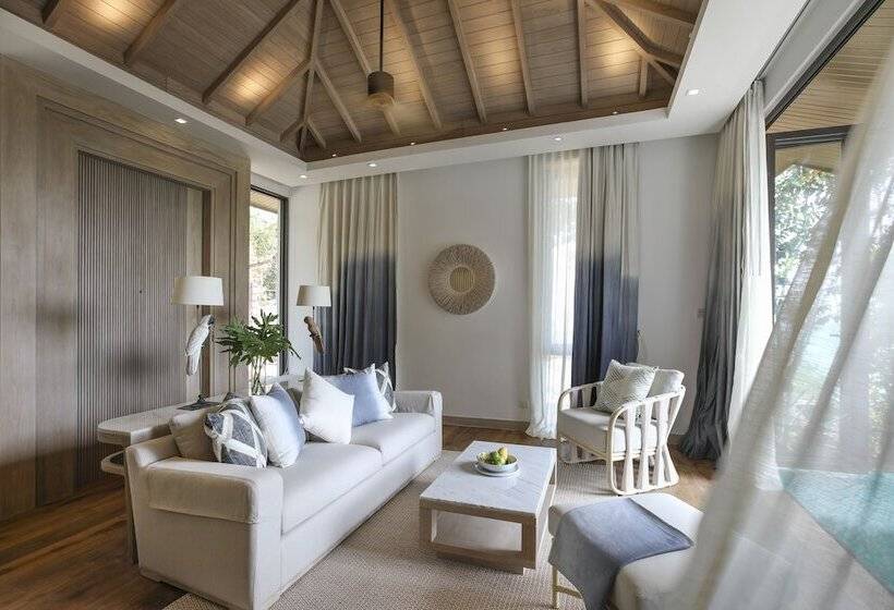 וילה עם חדר שינה אחד ובריכת שחיה, Cape Fahn Hotel Samui