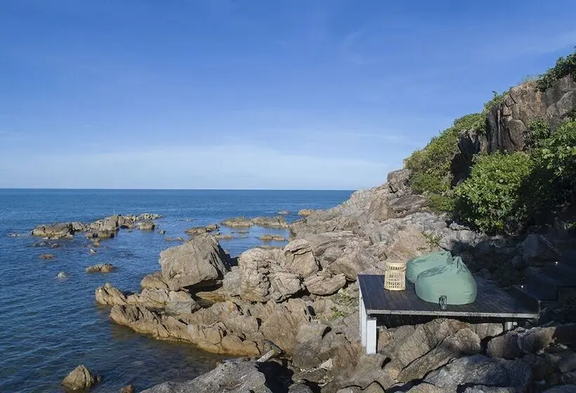 オーシャンビューの１ベッドルームビラ, Cape Fahn Hotel Samui