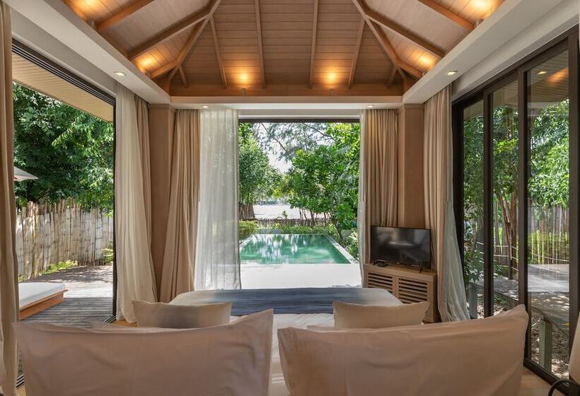 فيلا غرفة نوم واحدة مع مسبح, Cape Fahn Hotel Samui