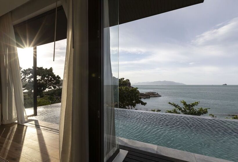 1침실 빌라 바다전망, Cape Fahn Hotel Samui