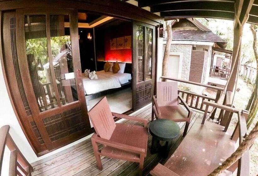 침실 1개 디럭스 빌라, Bhundhari Resort & Villas Samui