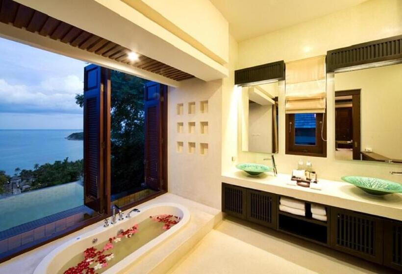 1침실 디럭스 빌라 바다전망, Bhundhari Resort & Villas Samui