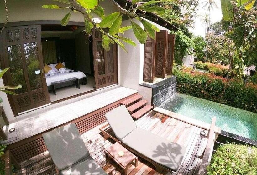Вилла Deluxe 1 Спальня Вид на Море, Bhundhari Resort & Villas Samui