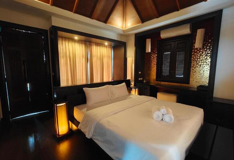 1침실 디럭스 빌라 바다전망, Bhundhari Resort & Villas Samui