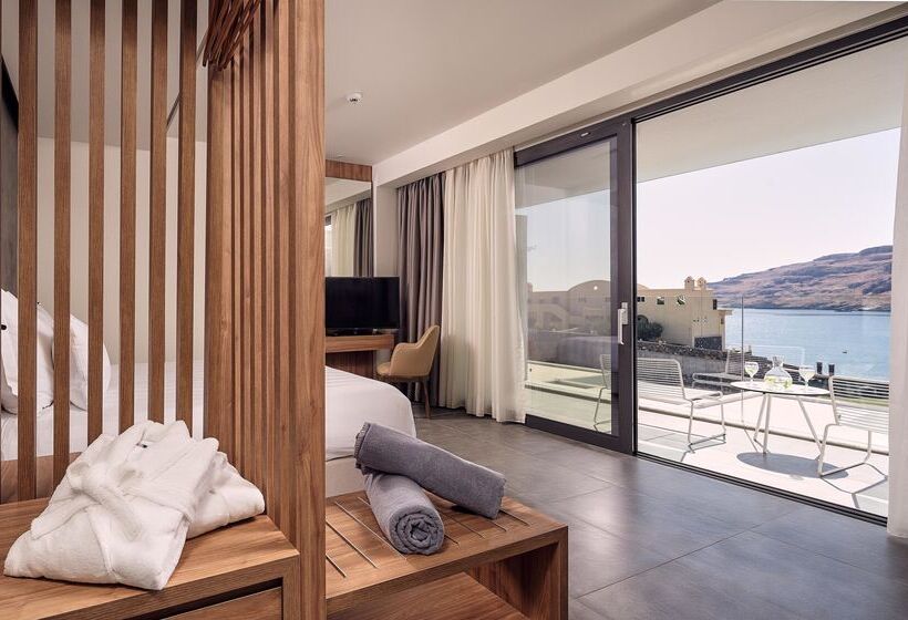 اتاق لوکس با چشم‌انداز دریا, Lindos Grand Resort & Spa   Adults Only