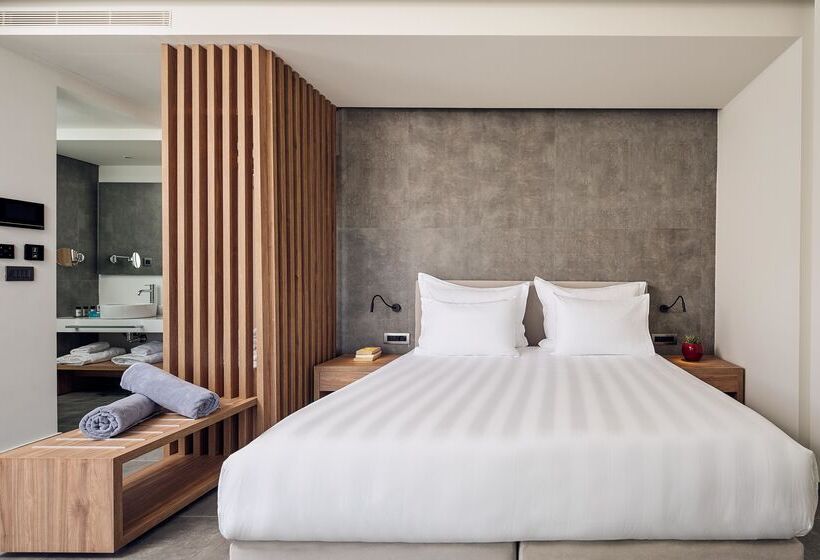 חדר דלוקס נוף לים, Lindos Grand Resort & Spa   Adults Only