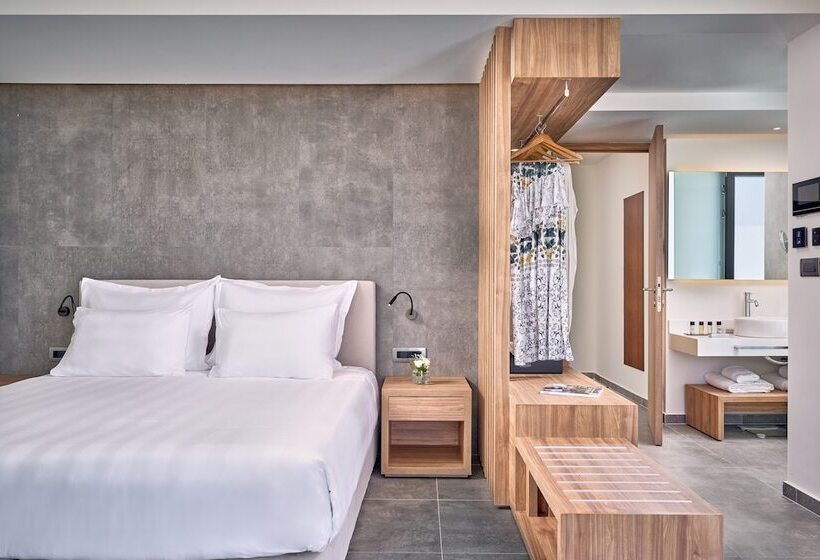 סוויטת ג'וניור דלוקס נוף לים, Lindos Grand Resort & Spa   Adults Only