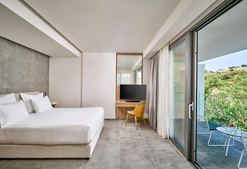 חדר דלוקס נוף לגינה, Lindos Grand Resort & Spa   Adults Only