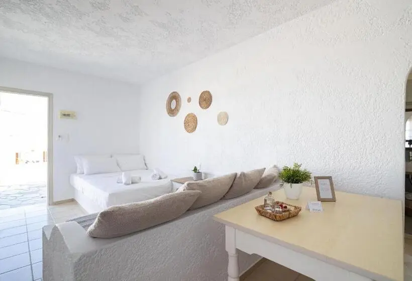 テラス付き１ベッドルームアパートメント, Hesperia Apartments By Estia