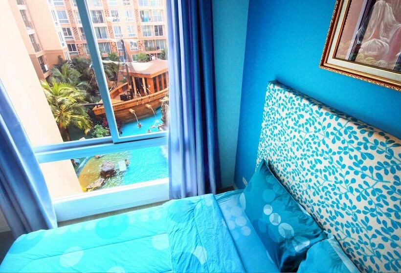 Suite Familiar 2 Quartos, Atlantis Condo And Water Park Pattaya By The Sea