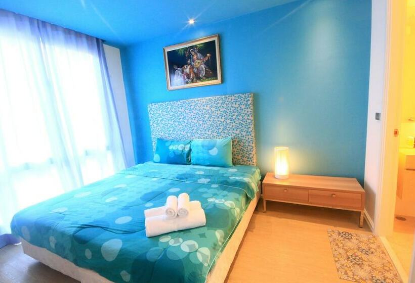 Suite Familiar 2 Quartos, Atlantis Condo And Water Park Pattaya By The Sea