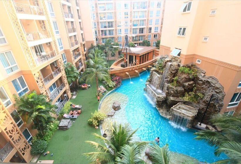 Suite Familiar 2 Quartos, Atlantis Condo And Water Park Pattaya By The Sea