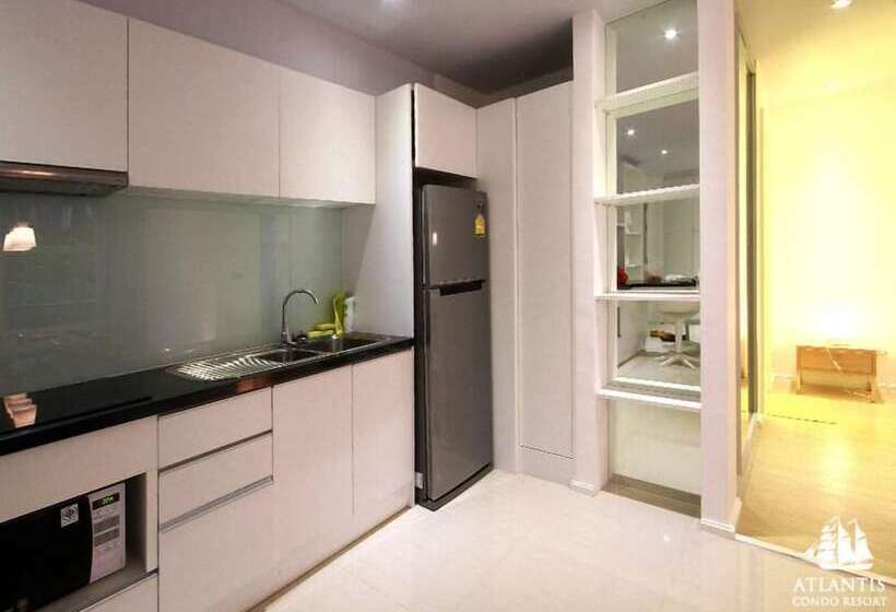 Suite Familiar 2 Quartos, Atlantis Condo And Water Park Pattaya By The Sea