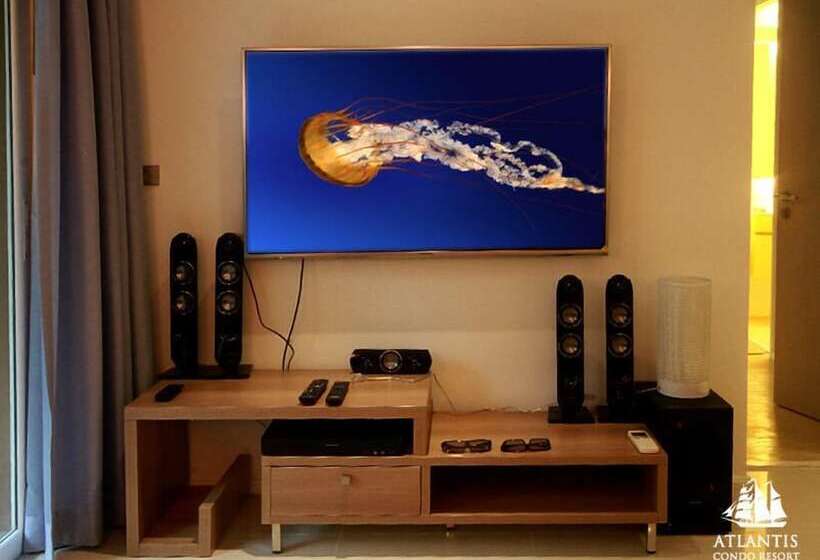 Suite Familiar 2 Quartos, Atlantis Condo And Water Park Pattaya By The Sea