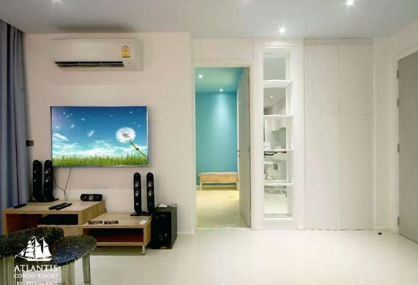 Suite Familiar 2 Quartos, Atlantis Condo And Water Park Pattaya By The Sea