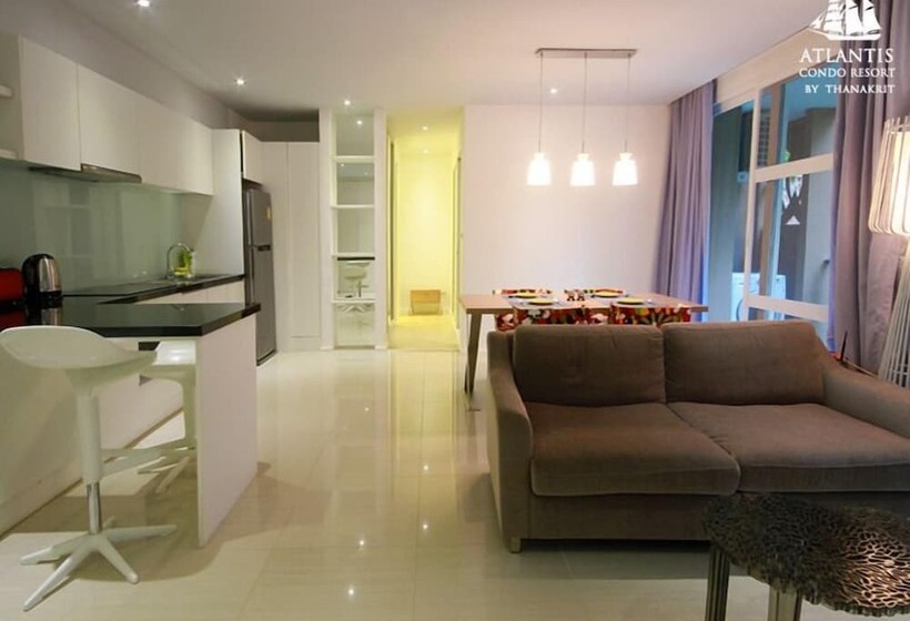 Suite Familiar 2 Quartos, Atlantis Condo And Water Park Pattaya By The Sea