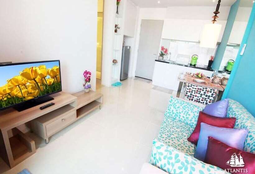 Suíte Familiar, Atlantis Condo And Water Park Pattaya By The Sea