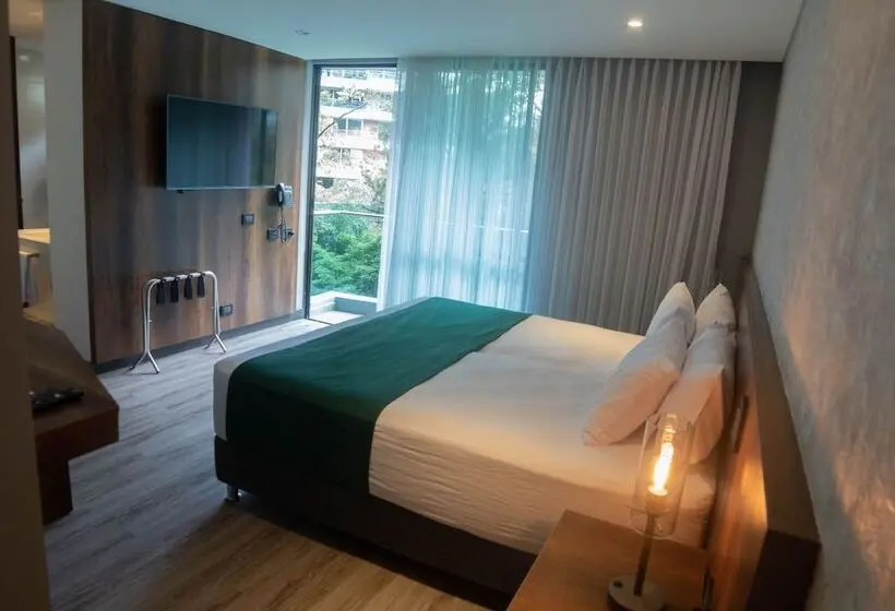 バルコニー付きデラックスルーム, Café Hotel Medellín