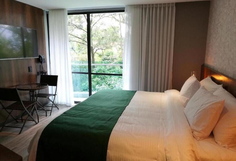 발코니 디럭스 룸, Café Hotel Medellín