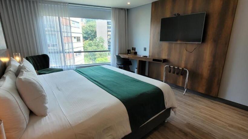 스탠다드 룸 킹사이즈 침대, Café Hotel Medellín