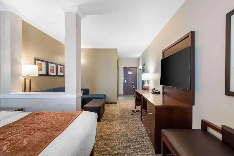 キングサイズベッドのスイートルーム, Comfort Suites Denver International Airport