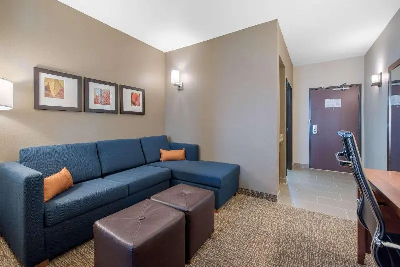 キングサイズベッドのスイートルーム, Comfort Suites Denver International Airport