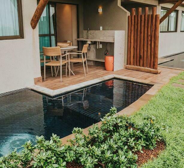 带3个卧室带海景的公寓, Samoa Beach Resort