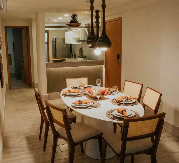 침실 3개 바다 전망 아파트, Samoa Beach Resort