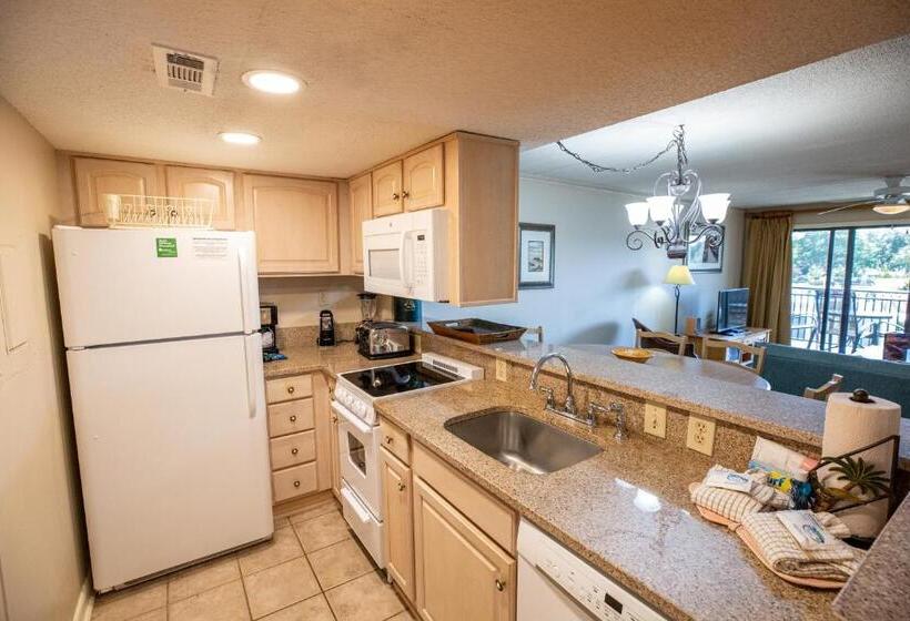 带2个卧室的套房, Ocean View At Island Club