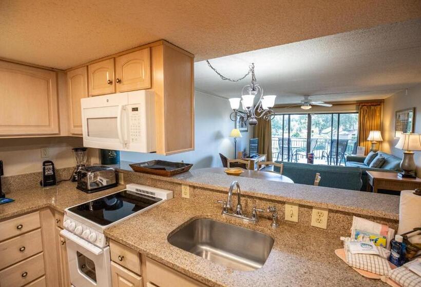 带2个卧室的套房, Ocean View At Island Club