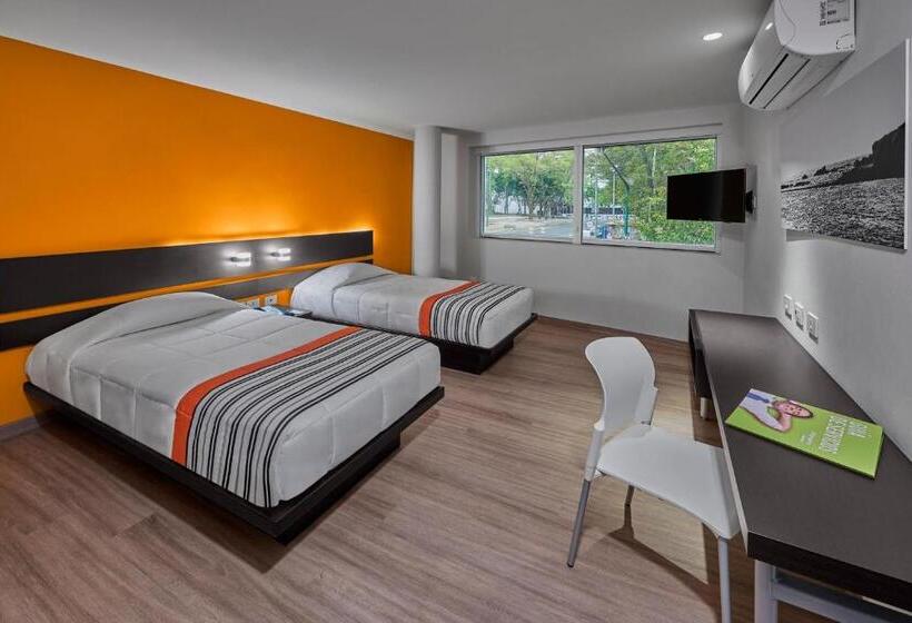 Номер Стандарт 2 Двуспальные Кровати, City Express Junior By Marriott Ciudad De México Sullivan