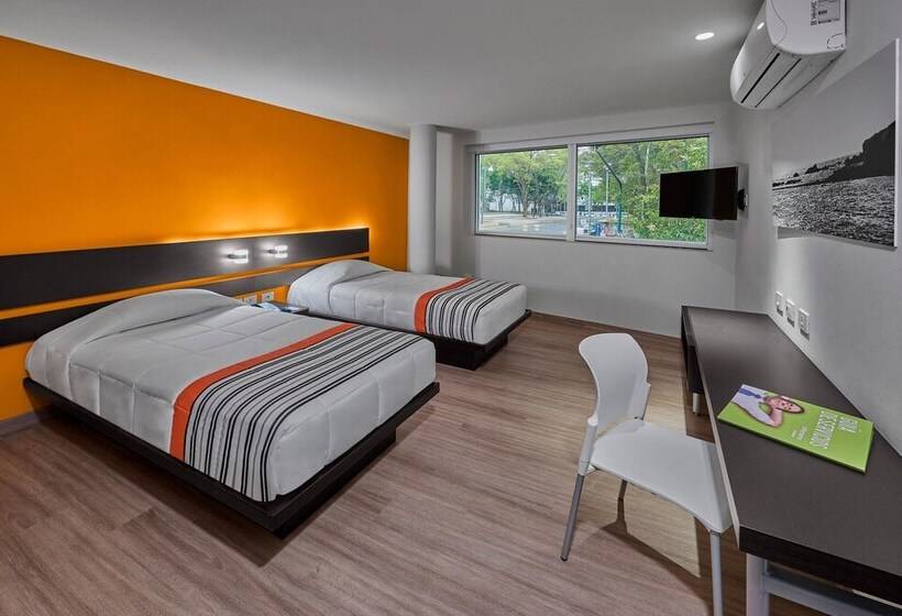 Номер Стандарт 2 Двуспальные Кровати, City Express Junior By Marriott Ciudad De México Sullivan