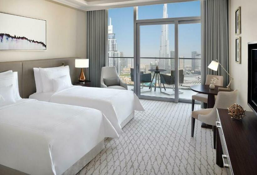 带观景的豪华间, Address Dubai Mall