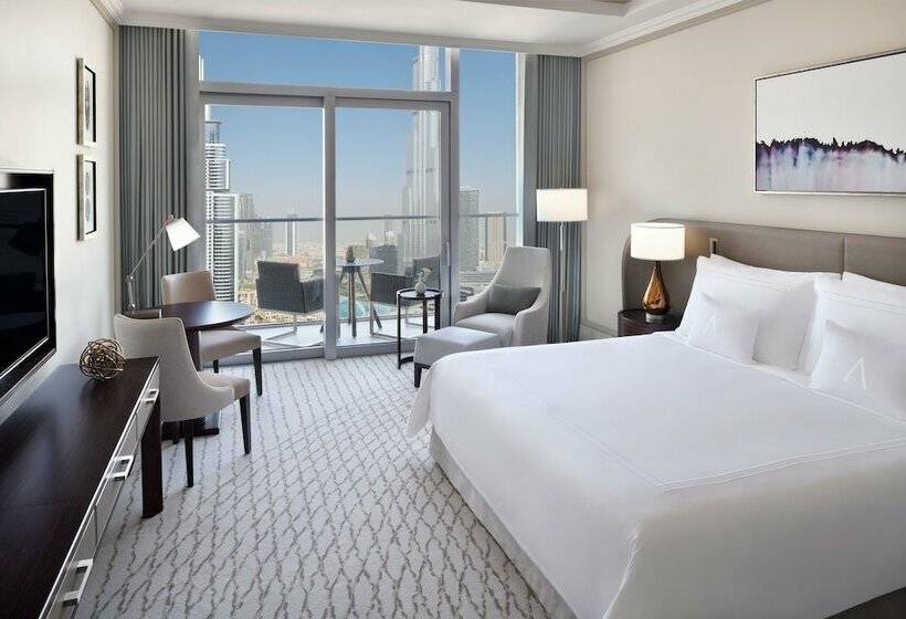 带观景的豪华间, Address Dubai Mall